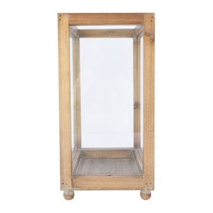 Small wood and glass deals display case